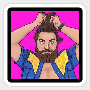 Comedian Sean Patton - Pink Artwork Sticker